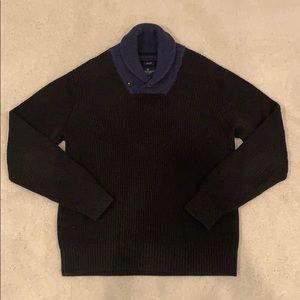 American Eagle Shawl Collar Sweater